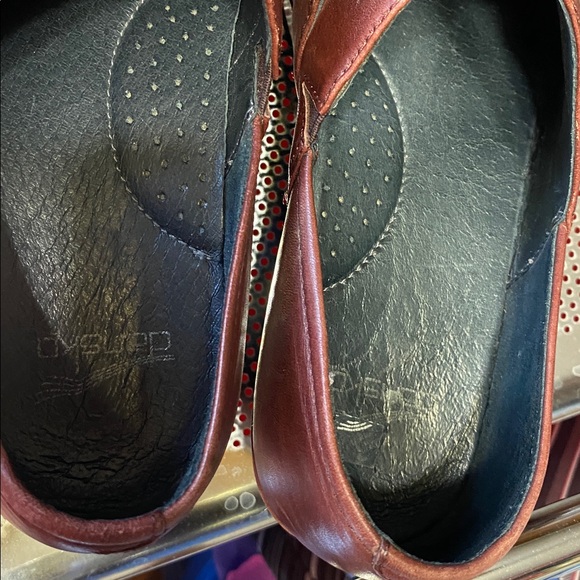 Dansko Loafers Brown Leather Upper Women Closed Toe Shoes Size 40 - Picture 10 of 13